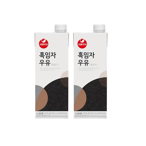 서울우유 흑임자우유 750ml 8입